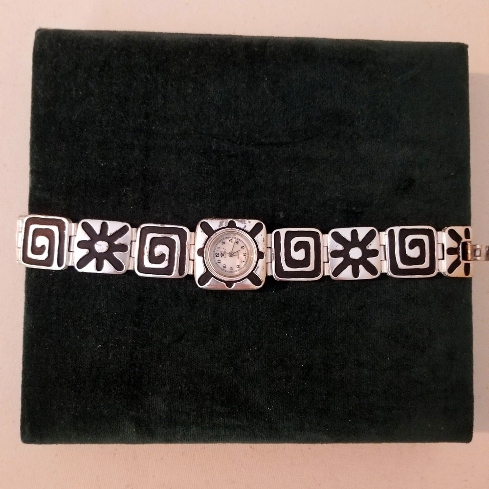 Working Cannes Tribal Quartz Watch Bracelet